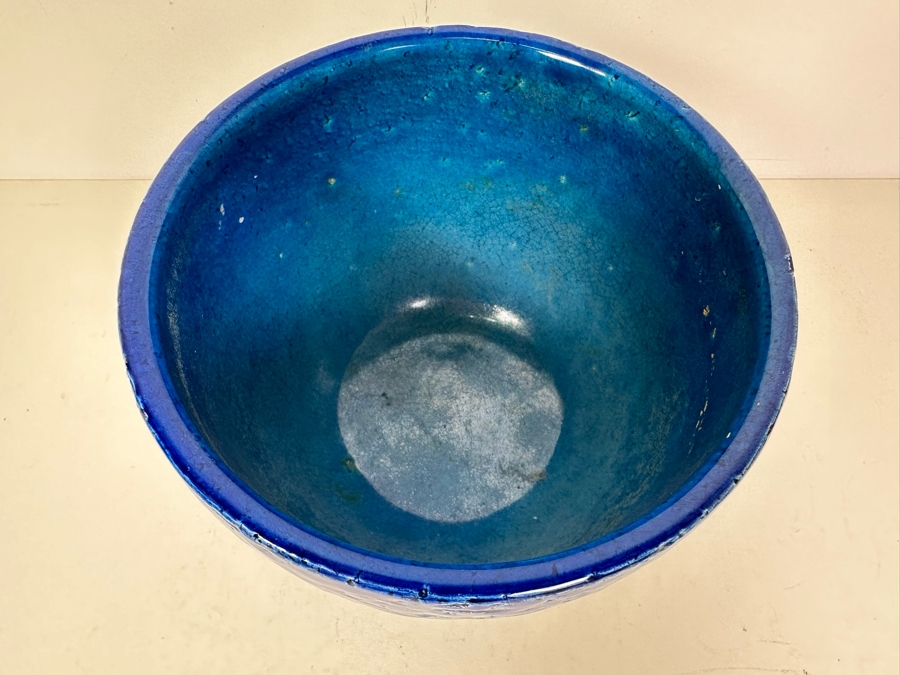 Vintage MCM Bitossi Italian Ceramic Pottery Pot Created In Italy For Rosenthal-Netter Inc 6'W X 5'H [Photo 3]