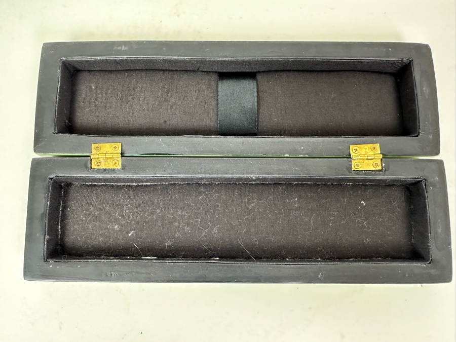 Erte Lacquered Hand Painted Limited Edition Jewelry Box 'Mystique' 3W X 10.5'D X 1.5'H [Photo 7]