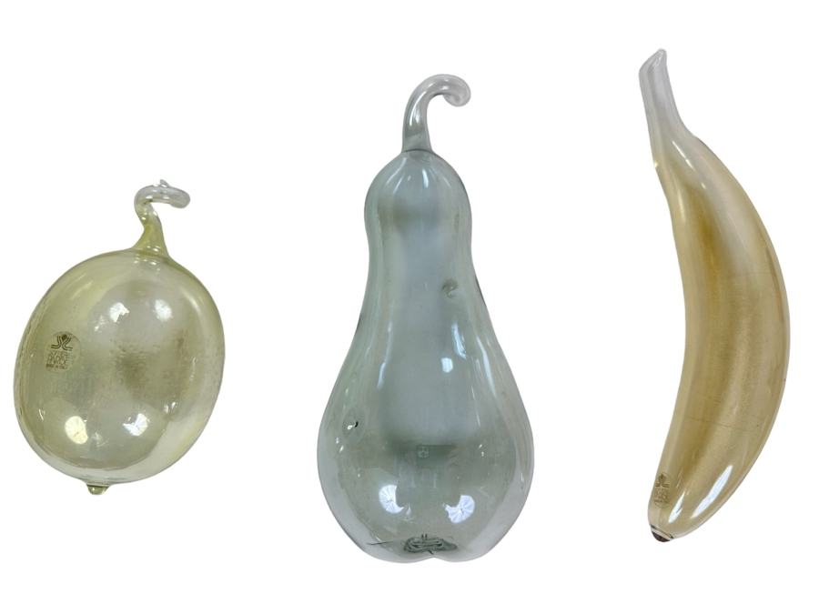 Hand Blown Glass Italian Fruit Soffieria Parise [Photo 1]