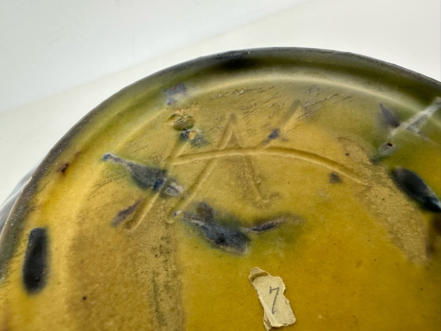 Herman Kahler HAK Danmark High Gloss Mid-Century Modern Pottery Bowl Denmark 10.5'W X 5.5'H [Photo 10]