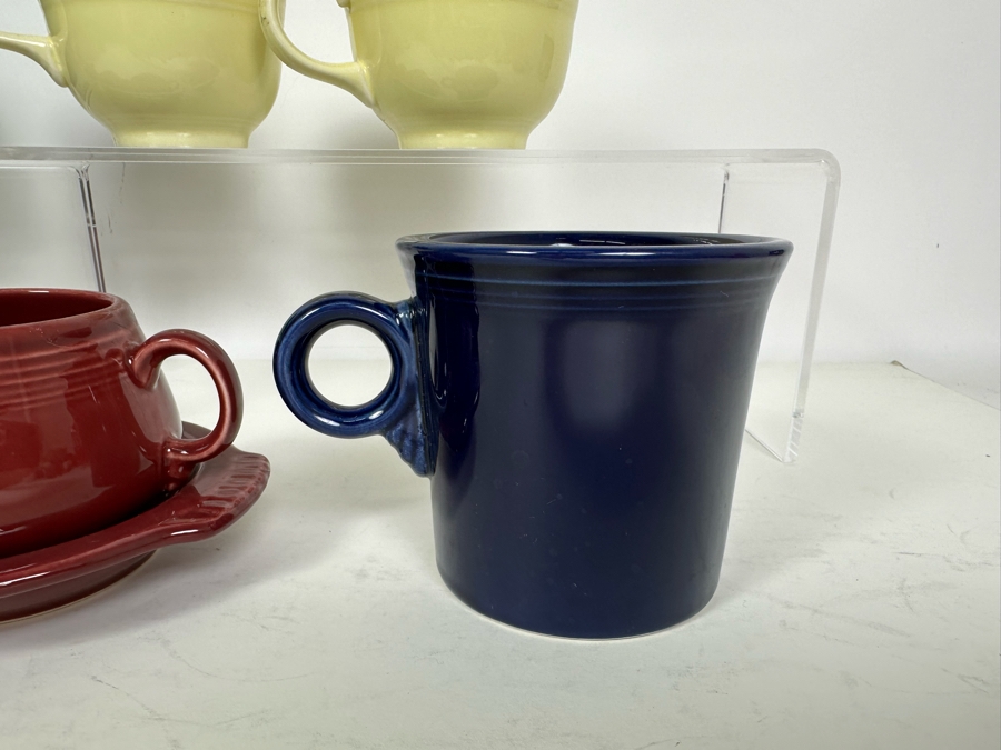 Fiestaware Cups Creamer & Sugar [Photo 6]