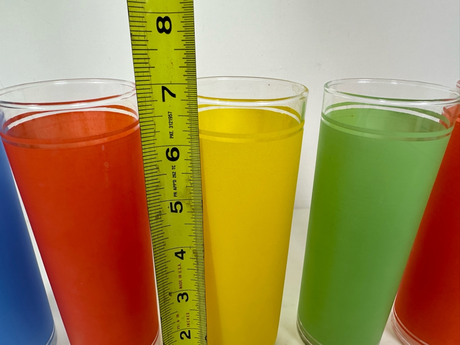 (5) Vintage MCM Glassware 6.75'H [Photo 3]