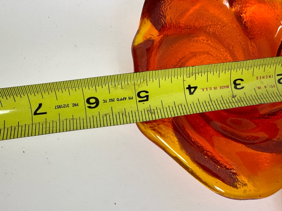 Set Of Three MCM Fenton Art Glass Dishes 9.5'W And 5'W [Photo 6]