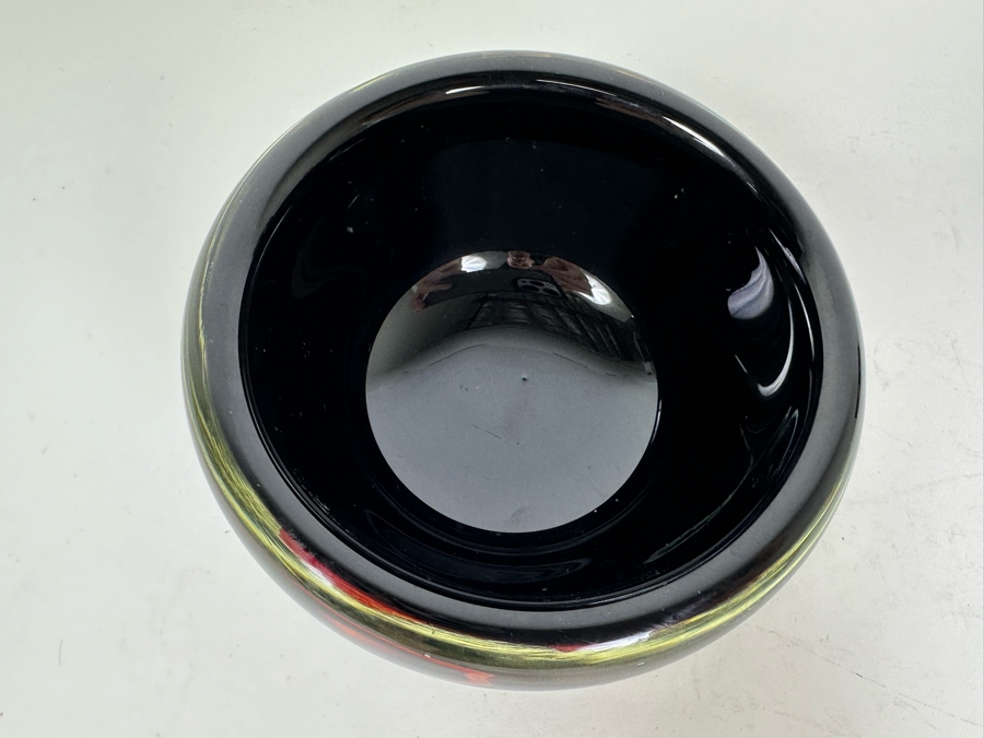 Vintage Italian Murano Art Glass Bowl 5'W X 3'H [Photo 3]