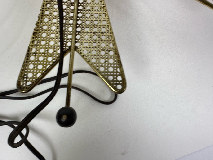 Vintage Mid-Century Modern Sunburst Wall Clock By United Clock Corp. 24'H [Photo 9]