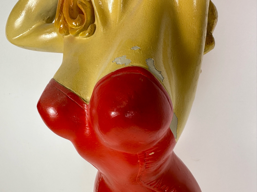 Vintage Marilyn Monroe Fiberglass Painted Sculpture 36'H [Photo 4]