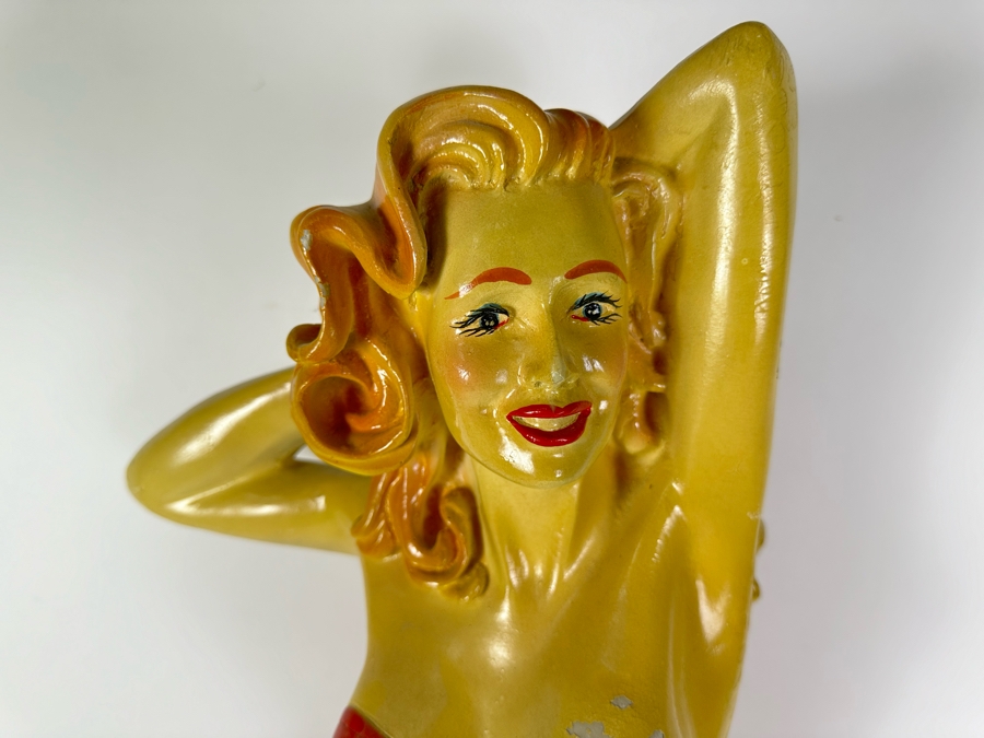 Vintage Marilyn Monroe Fiberglass Painted Sculpture 36'H [Photo 2]