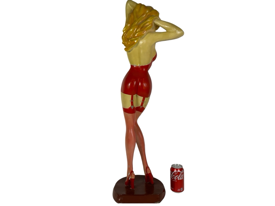 Vintage Marilyn Monroe Fiberglass Painted Sculpture 36'H [Photo 11]
