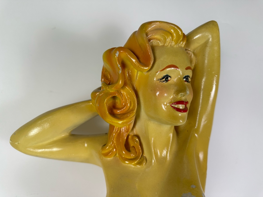 Vintage Marilyn Monroe Fiberglass Painted Sculpture 36'H [Photo 3]