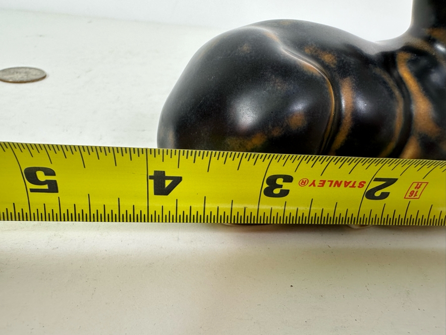 Royal Copenhagen Lying Fawn Stoneware Figurine 4'W X 3'H [Photo 6]