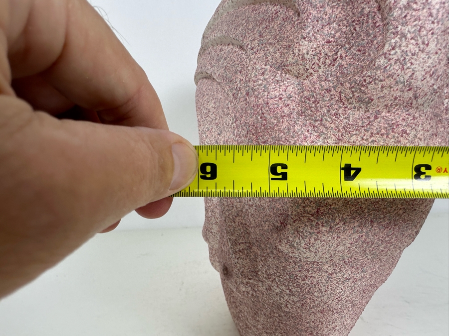 Woman's Flowing Hair Plaster Vase 13'W X 6'D X 11'H [Photo 12]