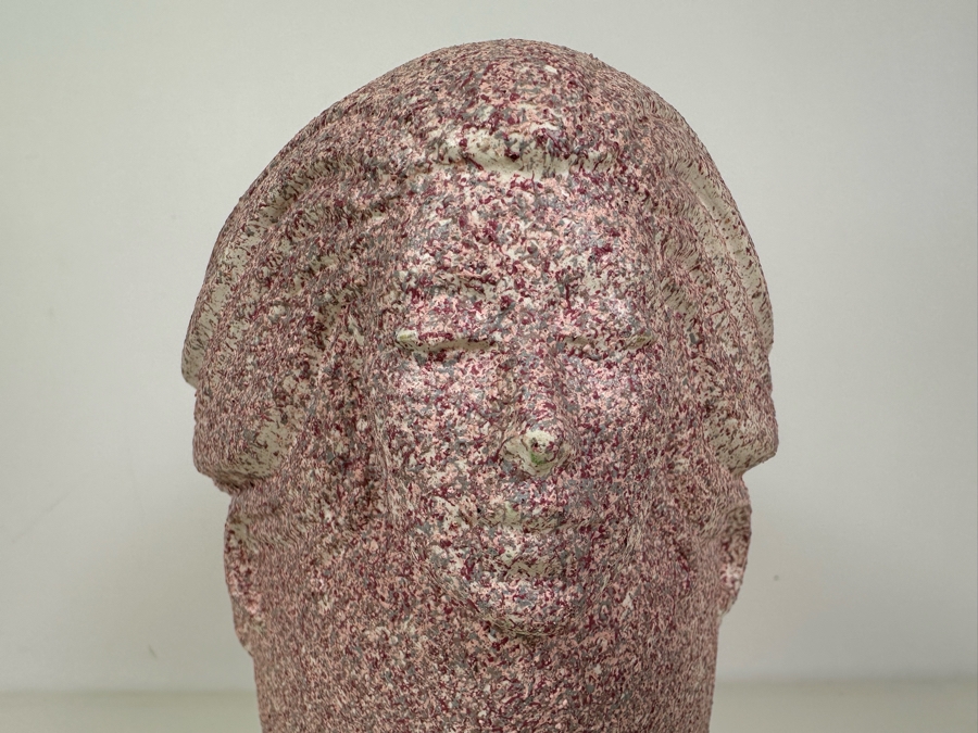 Woman's Flowing Hair Plaster Vase 13'W X 6'D X 11'H [Photo 6]