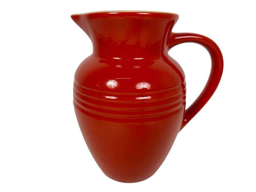Le Creuset Stoneware Pitcher 9'H [Photo 1]