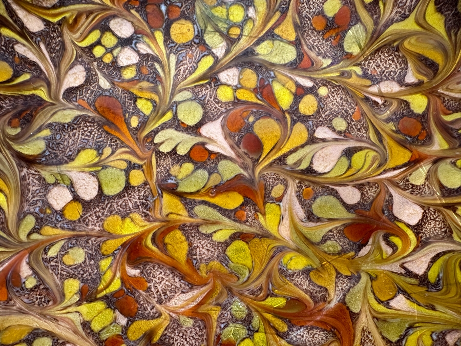 (4) Handmade Enamel Copper Plates Dishes Of Various Makes Including Annemarie Davidson 7.75'R [Photo 3]