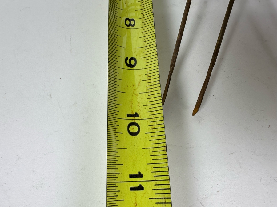 Vintage Mid-Century Modern Metal Viking Sailing Ship Sculpture 15'W X 10'D X 16'H [Photo 7]