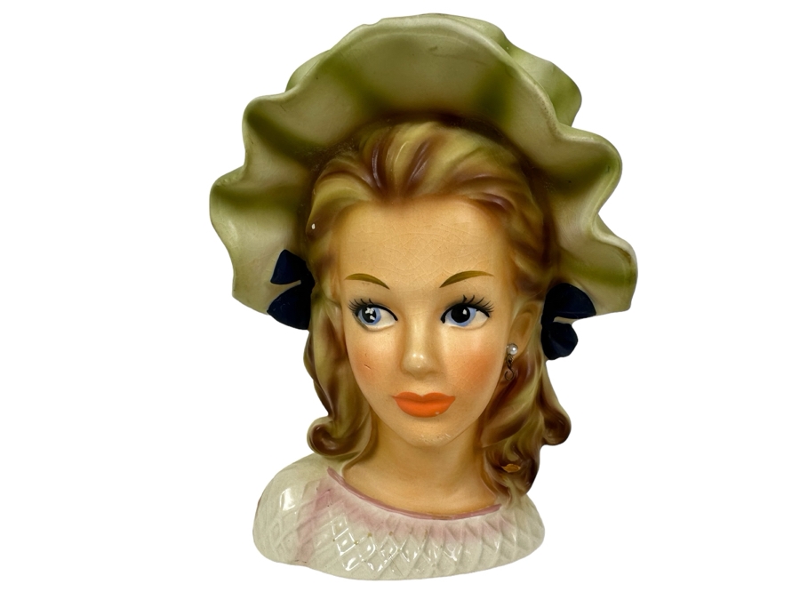 Vintage Enesco Head Vase 7'H [Photo 1]