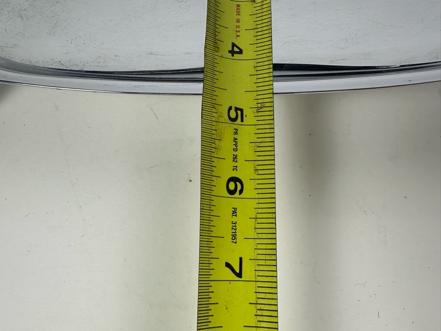 Vintage MCM Chrome With Bakelite Handles Serving Dish Bowl Gourmates Glo-Hill Canada 11.25'W X 4.5'D [Photo 6]