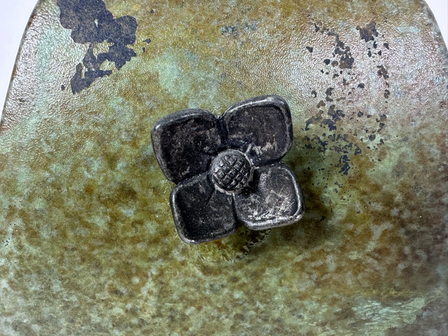 Vintage Signed Tony Evans Raku Studio Pottery Vase 9'H [Photo 7]