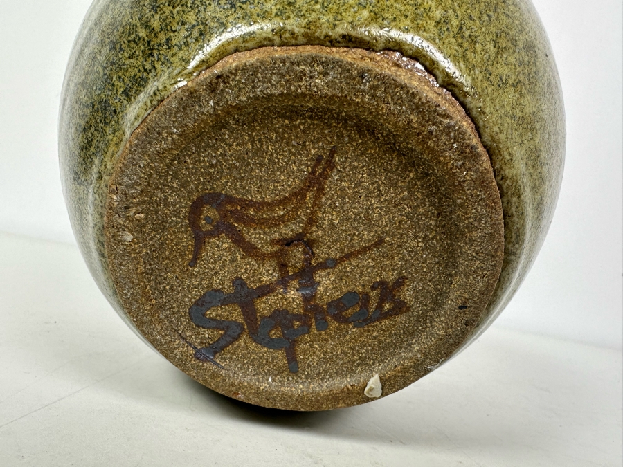 Vintage Artist Signed Studio Pottery 7'H [Photo 8]