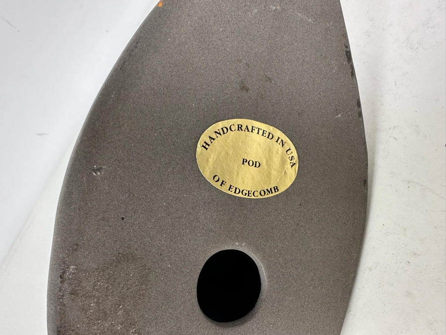 Vintage POD Pottery Of Edgecomb Maine Duck Figurine 10'W X 3.5'H [Photo 6]