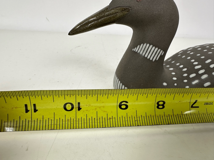 Vintage POD Pottery Of Edgecomb Maine Duck Figurine 10'W X 3.5'H [Photo 7]