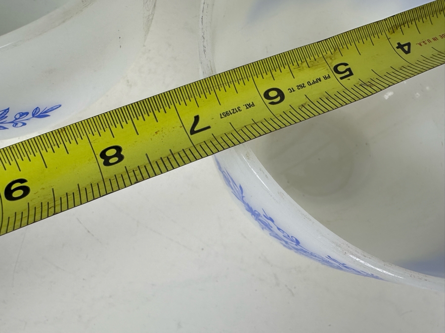 Vintage Pair Of Federal Glass Bowls 8'W & 6.5'W [Photo 6]