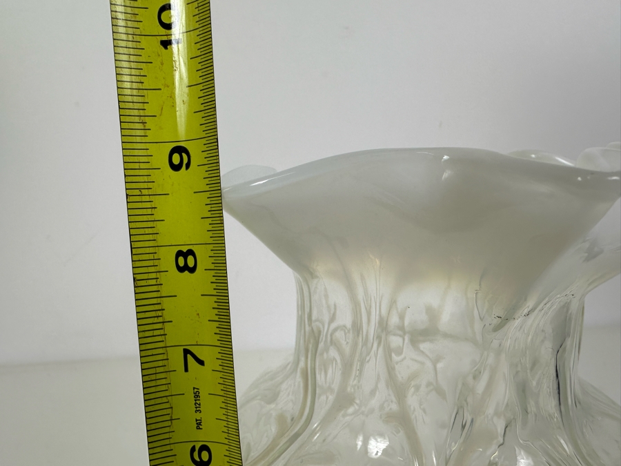Vintage Opalescent Water Pitcher 9'H [Photo 8]