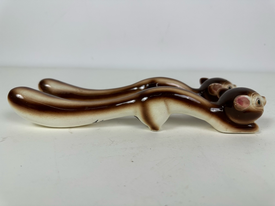 Pair Of Vintage Ceramic Salt & Pepper Shakers 10'W [Photo 7]