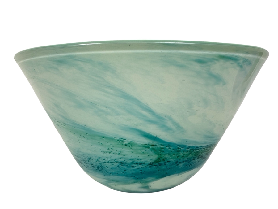 Art Glass Bowl 8.75'W X 4.75'H [Photo 1]