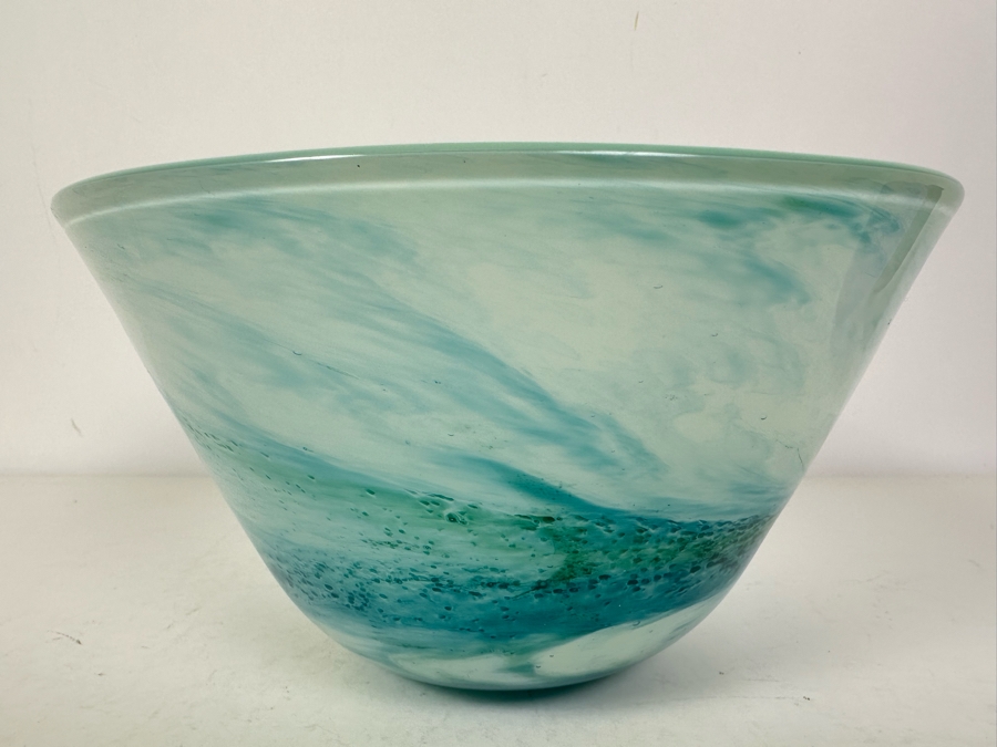 Art Glass Bowl 8.75'W X 4.75'H [Photo 2]