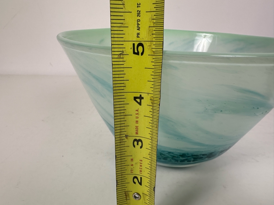 Art Glass Bowl 8.75'W X 4.75'H [Photo 7]