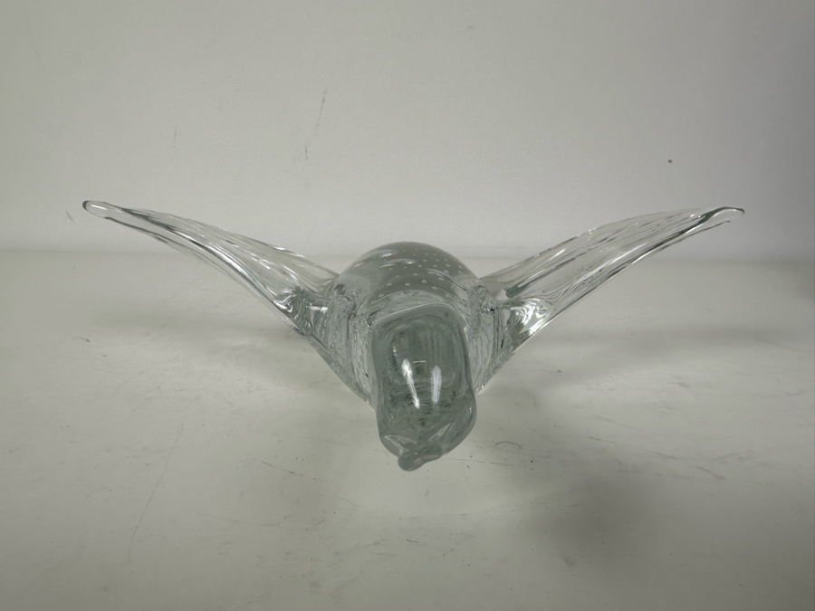 Vintage Marcolin Sweden Crystal Goose Swan Signed 9.5'L [Photo 5]