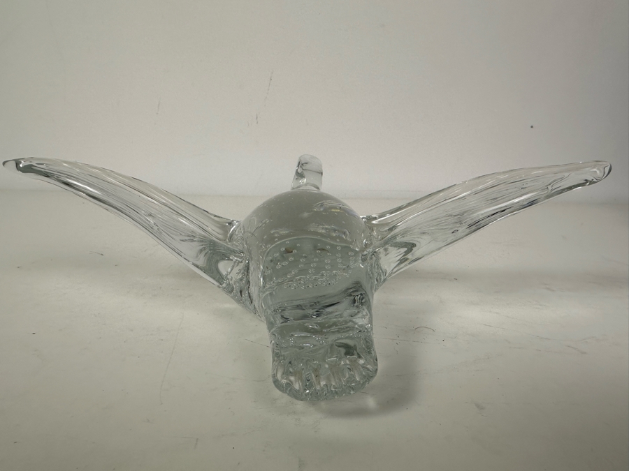 Vintage Marcolin Sweden Crystal Goose Swan Signed 9.5'L [Photo 6]