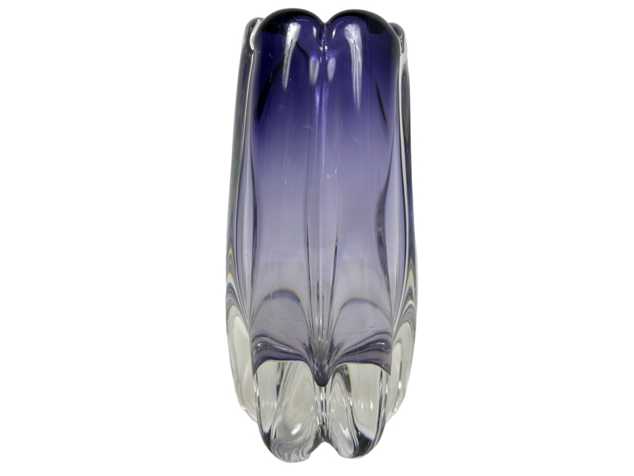 Stunning Kosta Boda Signed Art Glass Vase 9'H [Photo 1]