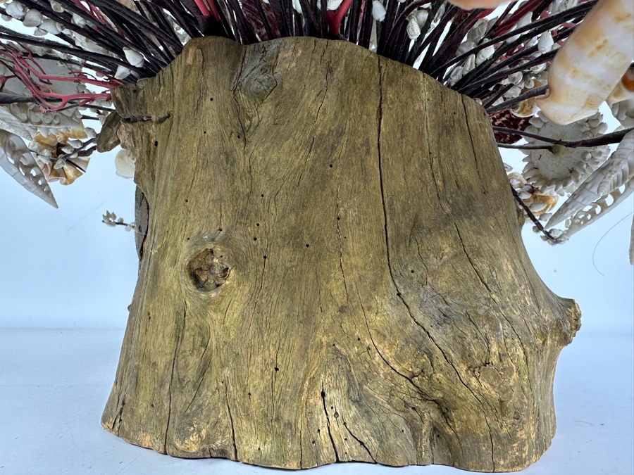 Unique Handmade Shell Floral Centerpiece 19'H [Photo 2]