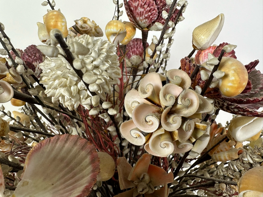 Unique Handmade Shell Floral Centerpiece 19'H [Photo 4]