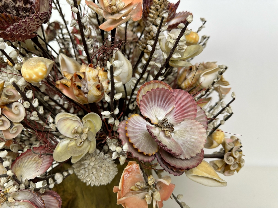 Unique Handmade Shell Floral Centerpiece 19'H [Photo 14]