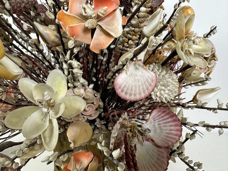 Unique Handmade Shell Floral Centerpiece 19'H [Photo 5]