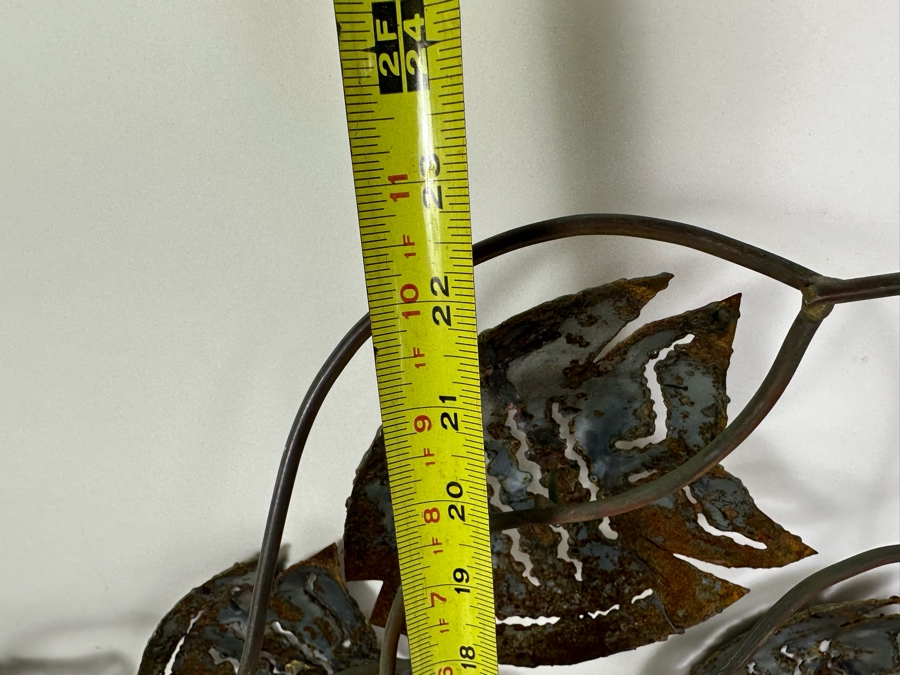 Large Handmade Metal School Of Fish Wall Sculpture 36'W X 23'H [Photo 7]