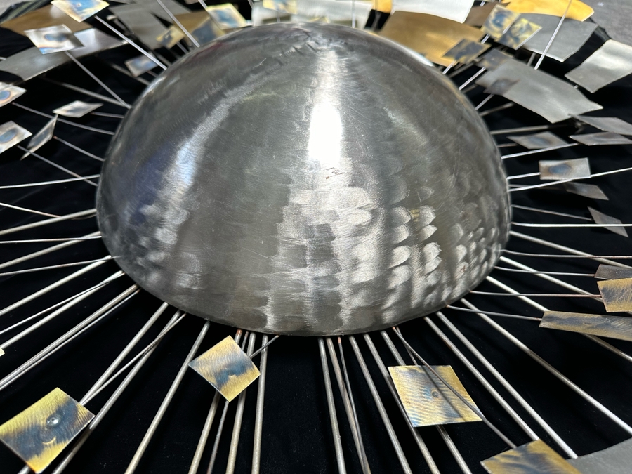 Large Signed Curtis Jere Gallery Quality Handmade Metal Wall Sculpture 53W X 32H [Photo 10]