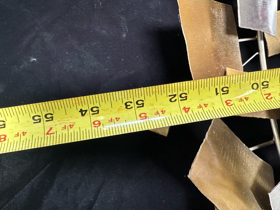 Large Signed Curtis Jere Gallery Quality Handmade Metal Wall Sculpture 53W X 32H [Photo 14]