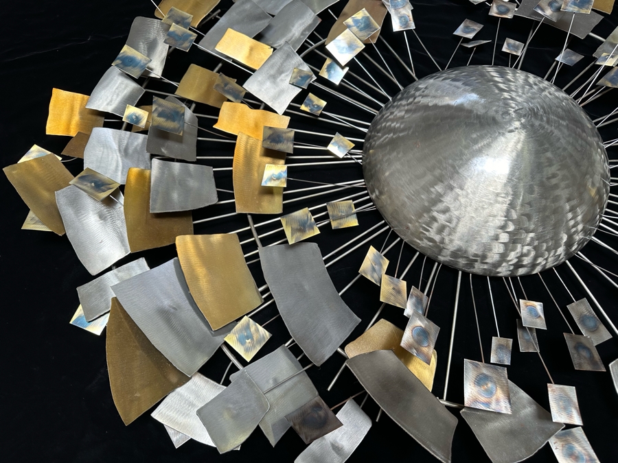 Large Signed Curtis Jere Gallery Quality Handmade Metal Wall Sculpture 53W X 32H [Photo 6]