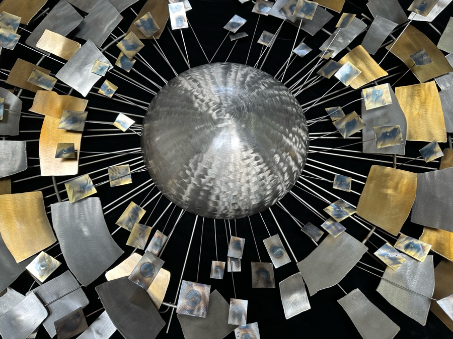 Large Signed Curtis Jere Gallery Quality Handmade Metal Wall Sculpture 53W X 32H [Photo 5]