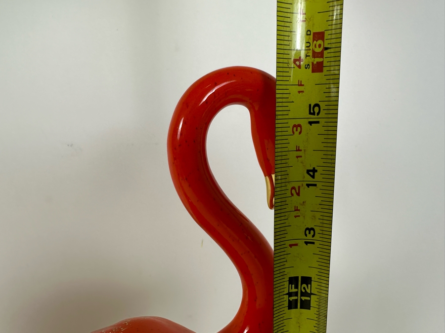 Pair Of California Pottery Flamingos 16'H [Photo 6]