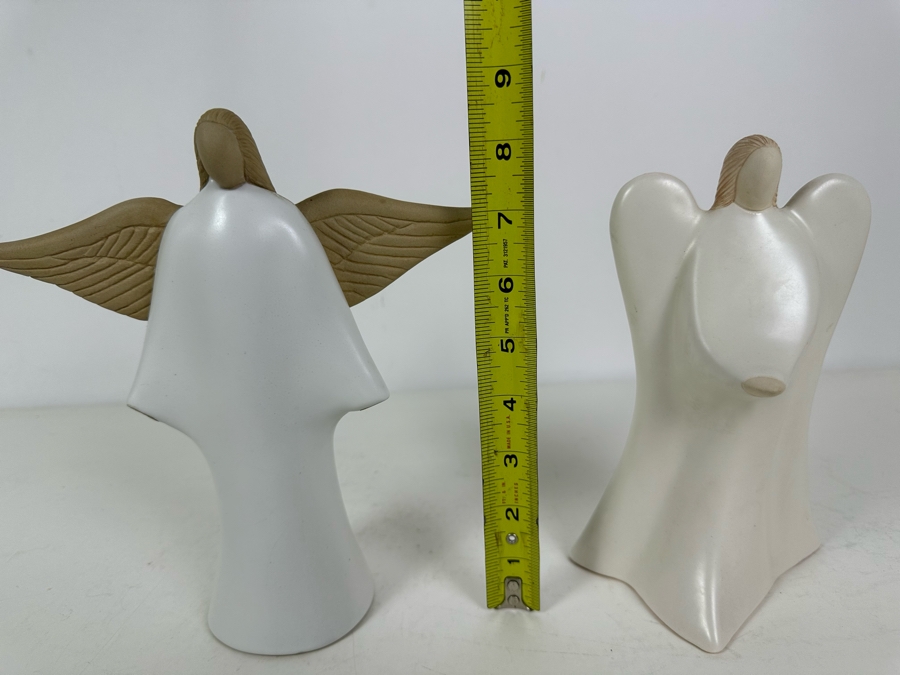 Pair Of Jack Black Modern Navajo Ceramic Abstract Figurines 8.5'H [Photo 8]