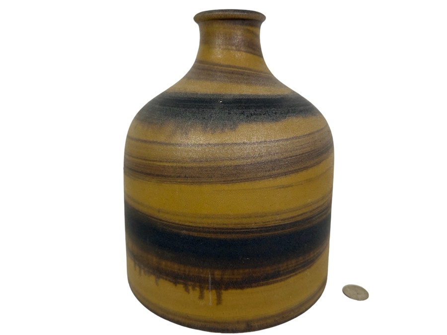 Vintage MCM Bitossi Italian Ceramic Vase 10'H