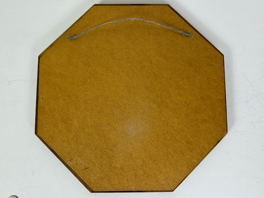 Wooden Wall Mirror 14.5'W X 14.5'H [Photo 5]