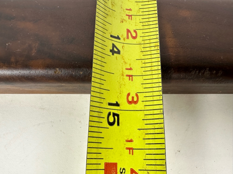 Wooden Wall Mirror 14.5'W X 14.5'H [Photo 4]