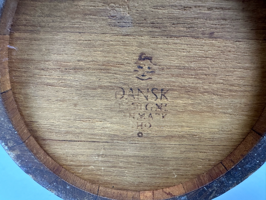 Vintage Dansk Design Denmark Wooden Ice Bucket [Photo 9]