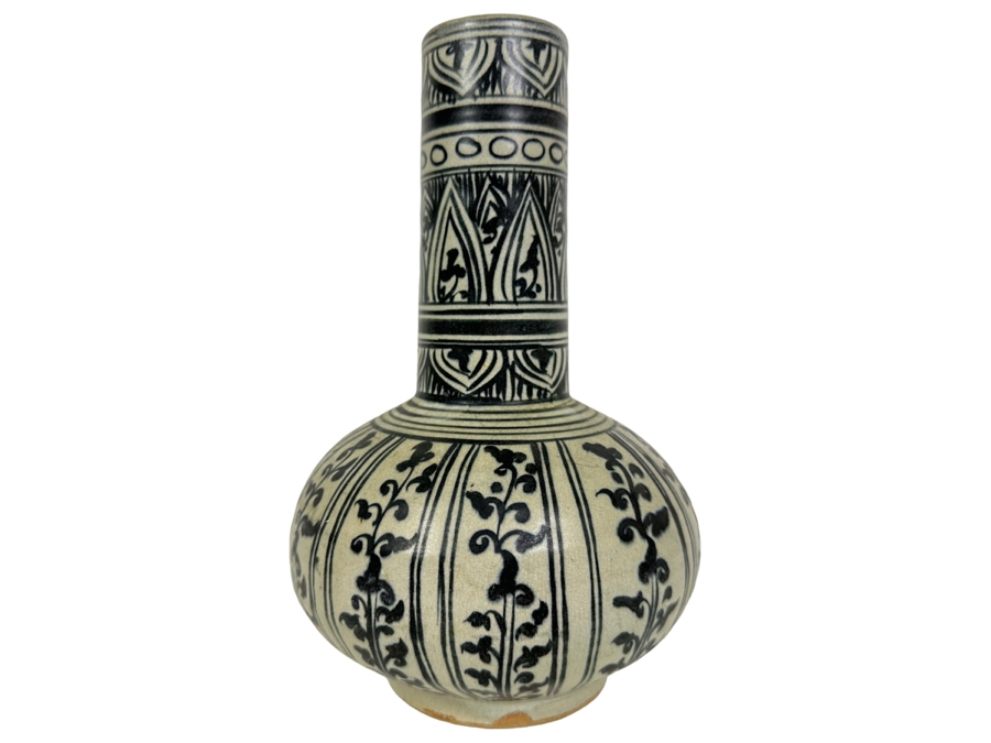 Vintage Hand Painted Porcelain Vase 10'H [Photo 1]